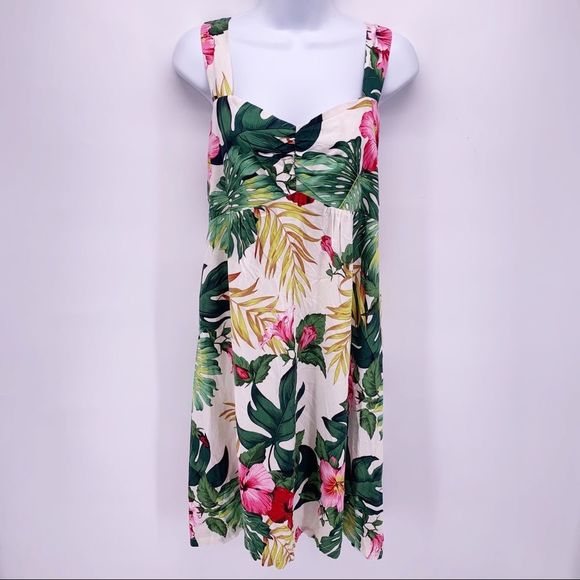 Vintage Dresses & Skirts - VINTAGE Hawaiian Summer Dress Size M/L